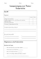 Vorschau - Stundenentwürfe - Kinderrechte - Materialpaket - Seite 3