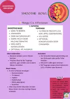 Vorschau - Arbeitsblätter - Smoothie‑Bowl – das Power‑Frühstück für den Hauswirtschaftsunterricht - Deckblatt