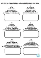Vista previa - Hojas de trabajo - Lecturas en pirámide para mejorar la fluidez lectora - página 2