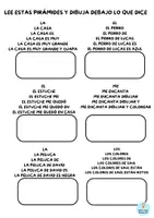 Vista previa - Hojas de trabajo - Lecturas en pirámide para mejorar la fluidez lectora - página 3
