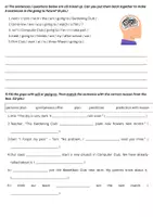 Vorschau - Klassenarbeiten - Klassenarbeit Englisch 6. Klasse LV, tenses, writing - Seite 3