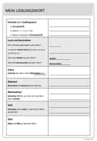 Vorschau - Arbeitsblätter - Wörterdetektiv - Wortanalyse nach Leßmann - Deckblatt