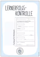 Vorschau - Arbeitsblätter - Lernzielkontrolle Fachbegriffe Mathematik - Deckblatt