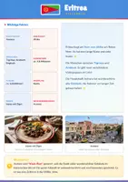 Vorschau - Arbeitsblätter - Steckbrief Eritrea — Länder und Kontinente entdecken - Deckblatt