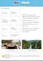 Vorschau - Arbeitsblätter - Steckbrief Fidschi — Länder und Kontinente entdecken - Seite 1