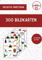 Vorschau - Arbeitsblätter - 300 Bildkarten für den Unterricht: vielseitig einsetzbar für Sprache, Spiel und Kreativität - Deckblatt