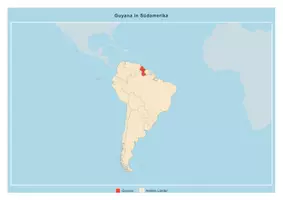 Vorschau - Arbeitsblätter - Steckbrief Guyana — Länder und Kontinente entdecken - Seite 3