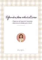 Vista previa - Unidades / Secuencias / Situaciones de Aprendizaje - EFEMÉRIDES + ODS + ACTIVIDADES - Portada