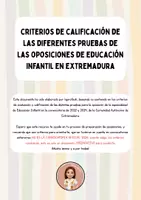 Vista previa - Unidades / Secuencias / Situaciones de Aprendizaje - RESUMEN CRITERIOS OPOS INF EXTREMADURA EDUKI - página 2