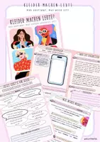 Vorschau - Arbeitsblätter - Kleider machen Leute - Wer bestimmt, was Mode ist? - Deckblatt