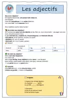 Vorschau - Arbeitsblätter - Französischhäppchen_Adjektive - Deckblatt