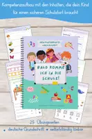 Vorschau - Arbeitsblätter - Vorschulheft mit deutscher Grundschrift - 25 Arbeitsblätter - Seite 1
