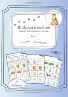 Vorschau - Spiele - Bildpaare suchen - ein Spiel zur Geschichte Warten auf den ersten Schnee - Deckblatt