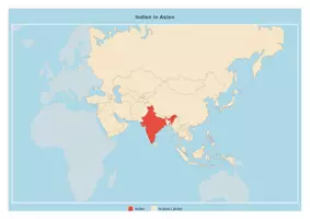 Vorschau - Arbeitsblätter - Steckbrief Indien — Länder und Kontinente entdecken - Seite 3