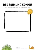 Vorschau - Anderer Materialtyp - Portfoliovorlagen | Frühling | Frühlings-Portfolio - Seite 2