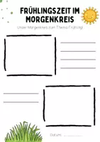 Vorschau - Anderer Materialtyp - Portfoliovorlagen | Frühling | Frühlings-Portfolio - Seite 3