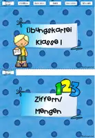 Vorschau - Stationenlernen - Mathekartei Klasse 1 | Übungskartei & Freiarbeitsmaterial Grundschule - Seite 3