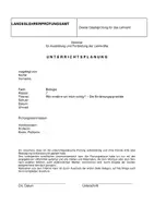 Vorschau - Stundenentwürfe - Die Ernährungspyramide - Wie ernähre ich mich richtig? Komplette Lehrprobe/Unterrichtsbesuch - Seite 1