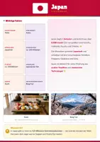 Vorschau - Arbeitsblätter - Steckbrief Japan — Länder und Kontinente entdecken - Deckblatt