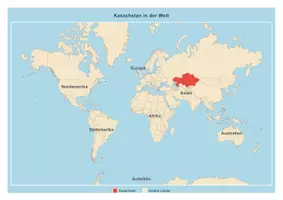 Vorschau - Arbeitsblätter - Steckbrief Kasachstan — Länder und Kontinente entdecken - Seite 2