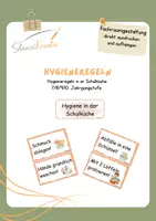 Vorschau - Fördermaterial/Inklusion - Hygieneregeln in der Schulküche - Deckblatt