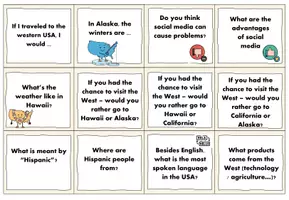 Vorschau - Arbeitsblätter - 🇺🇸 Interactive Tour USA: Midwest, Southwest & West – differenziert + Conversation Cards | Kl. 8 - Seite 3