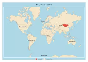 Vorschau - Arbeitsblätter - Steckbrief Mongolei — Länder und Kontinente entdecken - Seite 2