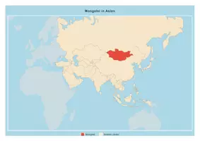 Vorschau - Arbeitsblätter - Steckbrief Mongolei — Länder und Kontinente entdecken - Seite 3