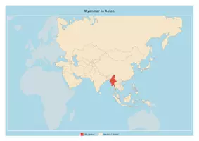 Vorschau - Arbeitsblätter - Steckbrief Myanmar — Länder und Kontinente entdecken - Seite 3
