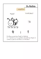 Vorschau - Unterrichtsreihen - Maßstab, Messen, Pläne und Planquadrate - für's Homeschooling geeignet - Seite 1