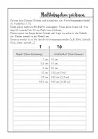 Vorschau - Unterrichtsreihen - Maßstab, Messen, Pläne und Planquadrate - für's Homeschooling geeignet - Seite 3