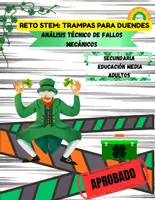 Vista previa - Hojas de trabajo - Reto STEM San Patricio secundaria | Proyecto de ingeniería - página 1