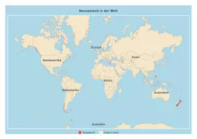 Vorschau - Arbeitsblätter - Steckbrief Neuseeland — Länder und Kontinente entdecken - Seite 2