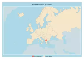 Vorschau - Arbeitsblätter - Steckbrief Nordmazedonien — Länder und Kontinente entdecken - Seite 3