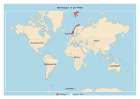 Vorschau - Arbeitsblätter - Steckbrief Norwegen — Länder und Kontinente entdecken - Seite 2