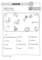 Vorschau - Arbeitsblätter - Easter - Worksheets - Übungsblätter - Englisch - Seite 2