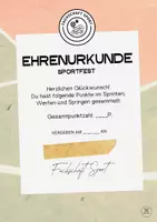 Vorschau - Anderer Materialtyp - Urkunden Sportfest & Bundesjugendspiele – Siegerurkunde & Ehrenurkunde | editierbare Sporturkunden - Seite 2