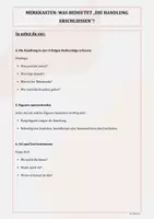 Vorschau - Stationenlernen - Literarische Texte verstehen Handlung, Aufbau und Sinnabschnitte Übungen & vollständige Lösungen Klasse 5 - Seite 3