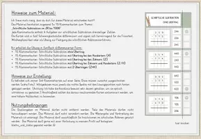 Vorschau - Spiele - Schriftliche Addition + Subtraktion: 150 Klammerkarten!! Differenziert! - Seite 2
