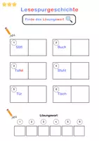 Vorschau - Fördermaterial/Inklusion - Lesespurgeschichte - Klasse - Seite 3