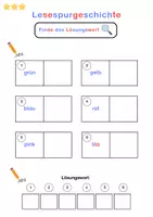 Vorschau - Fördermaterial/Inklusion - Lesespurgeschichte - Farben - Seite 3