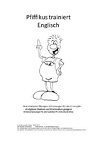 Vorschau - Arbeitsblätter - Eng 6 Grammatik AB auch am PC ausfüllbar - Deckblatt