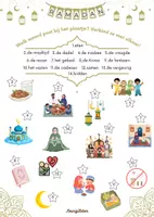 Vorschau - Arbeitsblätter - Ontdek de Ramadan - Woordenschat en leestekst - Seite 3