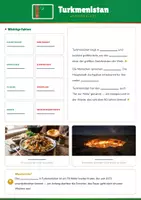 Vorschau - Arbeitsblätter - Steckbrief Turkmenistan — Länder und Kontinente entdecken - Seite 1
