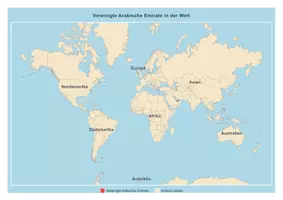 Vorschau - Arbeitsblätter - Steckbrief V.A.E. — Länder und Kontinente entdecken - Seite 2