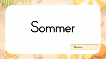 Vorschau - Präsentationen/Tafelbilder - Blitzlesen Sommer – Lesetraining Deutsch | Grundschule Klasse 2–3 - Seite 3