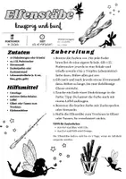 Vorschau - Unterrichtsreihen - Materialpaket Elfenrezepte - Rezepte für Schule und Projekte | 3. bis 6. Klasse - Seite 3