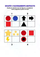 Vista previa - Hojas de trabajo - Programa de Funciones Ejecutivas para Secundaria (12-16 años) - Cuaderno Manipulativo con Velcro - página 2