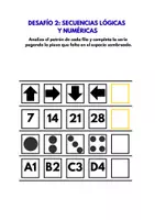 Vista previa - Hojas de trabajo - Programa de Funciones Ejecutivas para Secundaria (12-16 años) - Cuaderno Manipulativo con Velcro - página 3