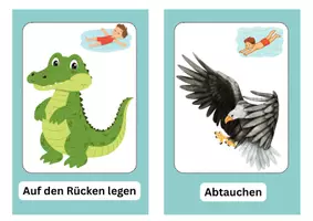 Vorschau - Spiele - Feuer-Wasser-Blitz Variante für den Schwimmunterricht - Seite 1